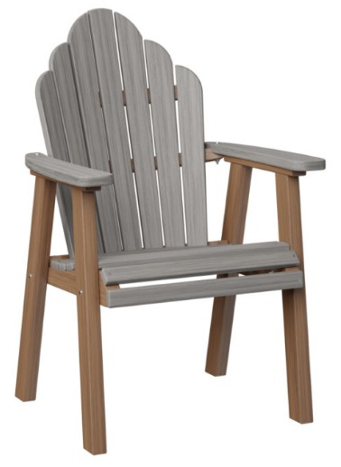 Berlin Gardens Cozi-Back Dining Chair (Natural Finish)